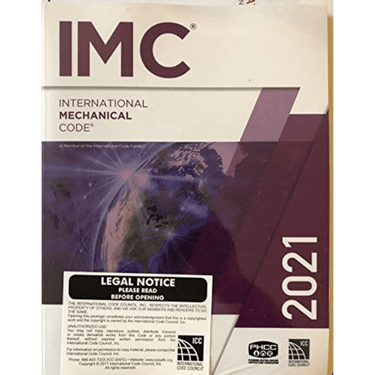 2021 International Mechanical Code 1st Paperback